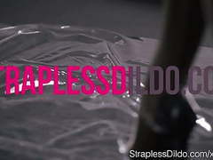 TargetVids presents: Maria pie in latex strapon cums