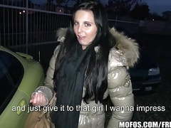 TargetVids presents: Public pickups - young czech exhibitionist fucks for cash