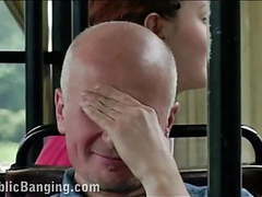 TargetVids presents: Public sex in a city bus