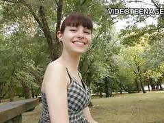 TargetVids presents: Tiny 18 years old teen does porn casting
