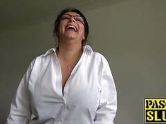 TargetVids presents: Busty plump mature lady dominated and pounded super hard