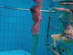 TargetVids presents: Bubarek and birtakik enjoy eachother in the pool