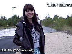 TargetVids presents: 18 years old luna does her first porn casting