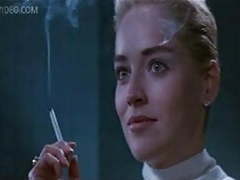 TargetVids presents: Celeb sharon stone flashing her pussy