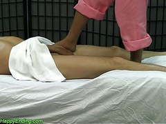 TargetVids presents: Hidden cam ashiatsu massage with foot.hand happy ending