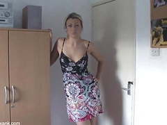 TargetVids presents: Sniff and wank into my panties