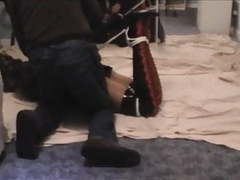 TargetVids presents: Kathy hogtied and struggling