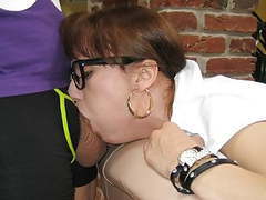 TargetVids presents: Chelsy sun is the naughty secretary (french amateur glasses)