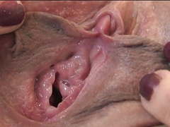 TargetVids presents: Pussy contractions and creamy orgasm up close