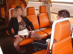 TargetVids presents: Virgin boy and nasty mom in train