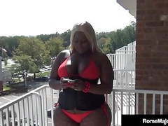 TargetVids presents: Bbc rome major dark dicks big black bbw mizz luvli black!