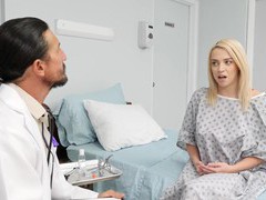 TargetVids presents: Incredible anal exam for gorgeous blonde patient madison summers