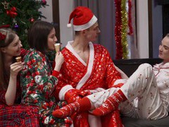 TargetVids presents: Lucky dude gets the best christmas gift - lina sun and alice xo