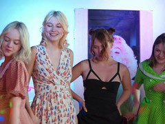 TargetVids presents: Group lesbian pussy licking with naughty nadezhda and nika