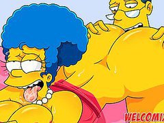 TargetVids presents: The neighbor's lover! fucking the hot neighbor - the simptoons