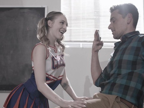 TargetVids presents: Skinny lily larimar drops her panties to get better grades. hd