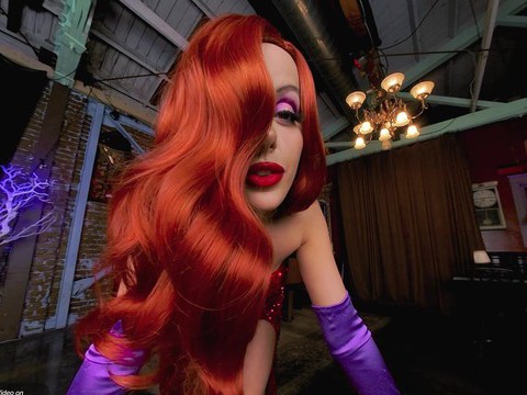 TargetVids presents: Pov cosplay porn with jessica rabbit in hd porn