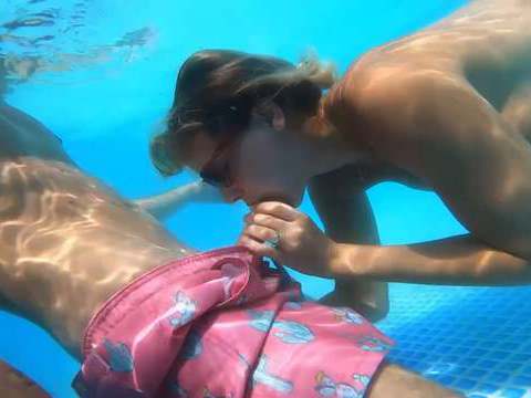 TargetVids presents: Sex in the pool, lactation and fucked hard by a big, long dick!