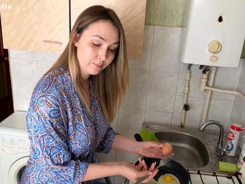 TargetVids presents: To the surprise of the stepson, the stepmom's pussy turned out to be as narrow as the sex doll's pussy