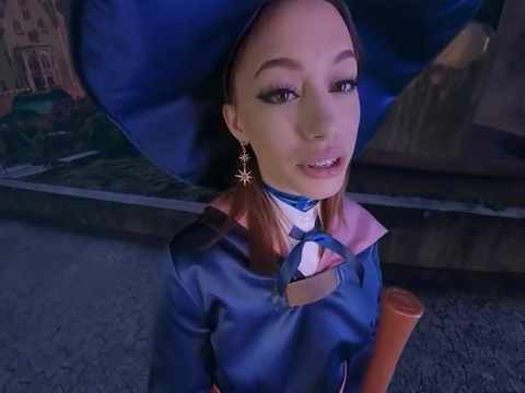 TargetVids presents: Laya rae as akko knows some naughty spells