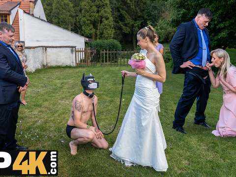 TargetVids presents: Bride4k. lovely love scene. hot sex with andrea