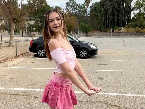 TargetVids presents: Hd pov video of skinny della cate with shaved cunt being fucked