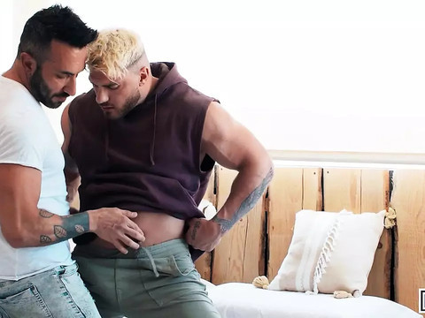 TargetVids presents: Men - eager johnny viper gets a mouthful of cum after william seed fucks his ass in doggystyle