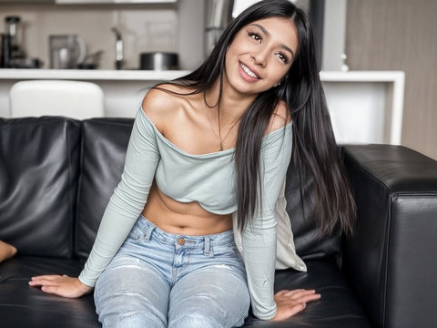 TargetVids presents: Cute tiny teen latina tight pussy banged hard at amateur casting