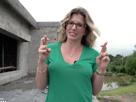 TargetVids presents: Outdoors construction video with provocative model cory chase