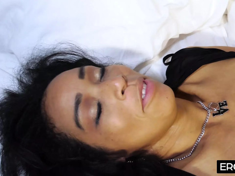 TargetVids presents: Sexy black milf gets fucked hard by a thick bbc - she loves every deep thrust