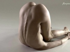 TargetVids presents: Stunningly fit teen bends her body in sexy ways