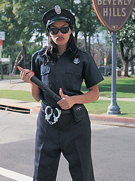 TargetVids presents: Cherry Lee, This Corrupt L.A. Cop Takes What She Wants