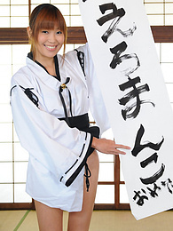 TargetVids presents: Turned on Yuuno Hoshi shows new ways to do calligraphy on the table