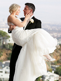 TargetVids presents: Hot blonde Anikka Albrite consummates her marriage vows after getting married